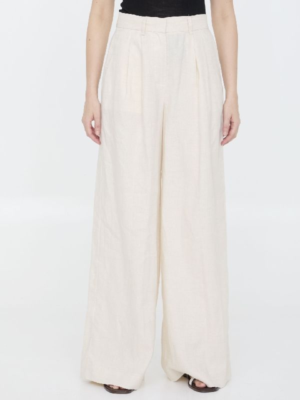 Sasha Linen Wide Pants