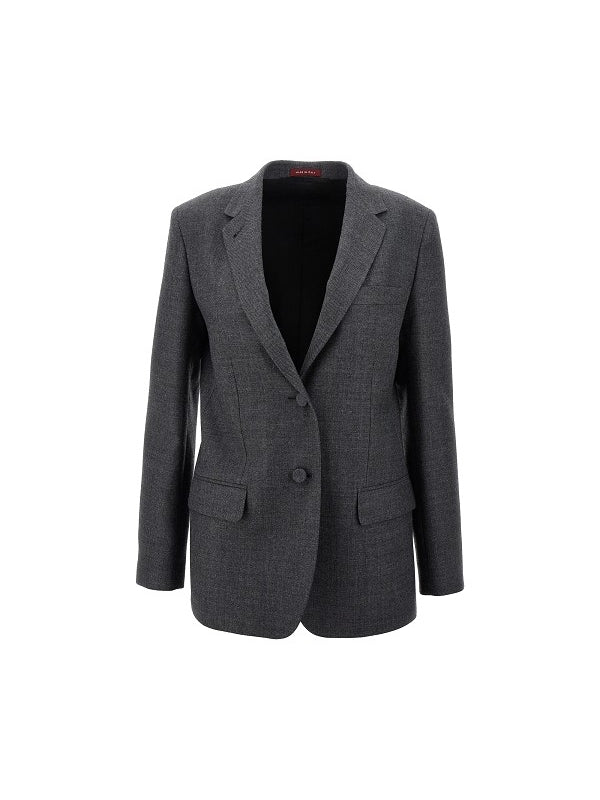 Single Breasted Wool Jacket