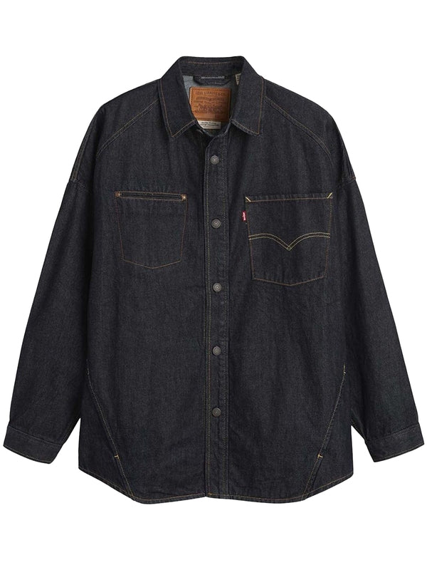 Levi'S Navy Shirt