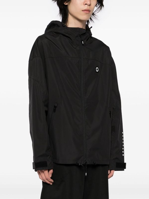 Bokeh Flower
  Patch Hood Jacket