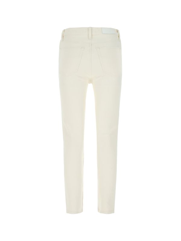 Vintage White Denim Pants