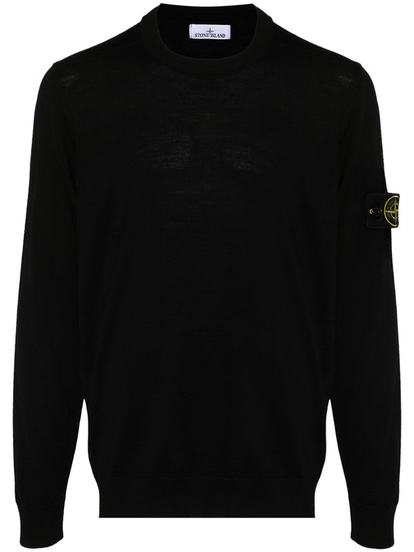 Wappenpatch Crewneck Wool Knit