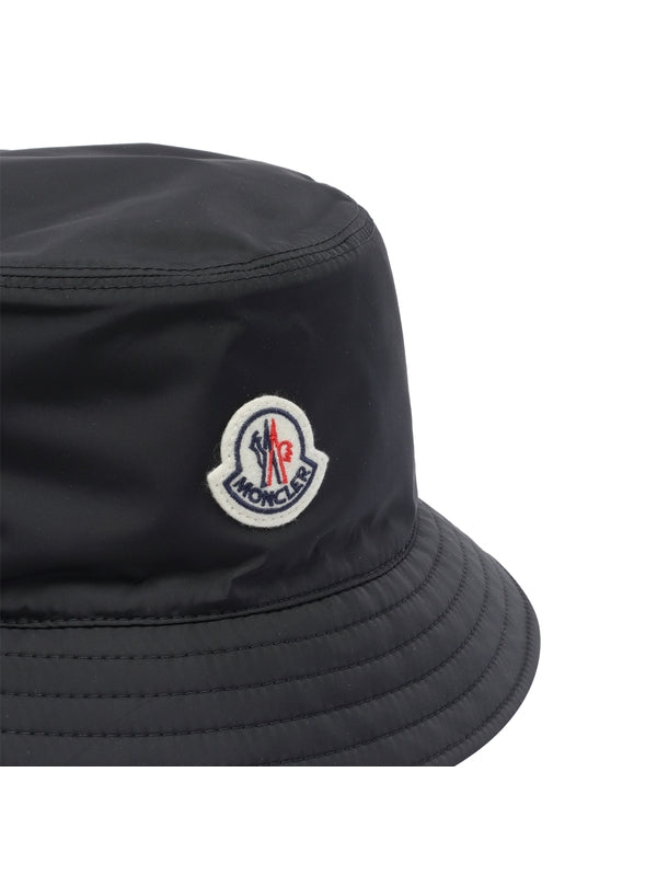 Moncler Black Bucket Hats