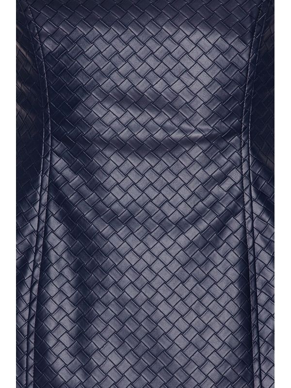 Braid Detail Tube Top Dress