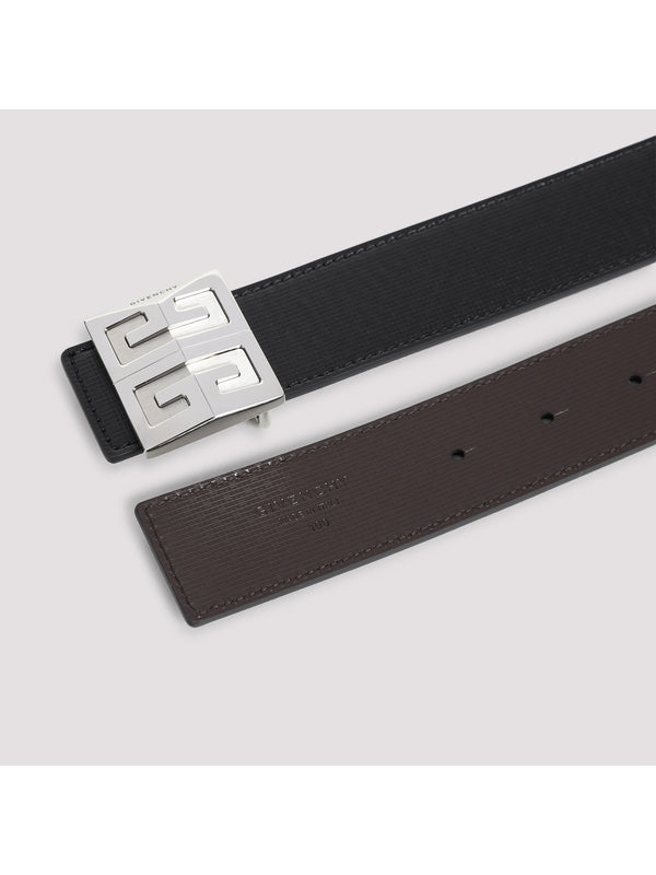 4G Logo Reversible Calfskin Belt