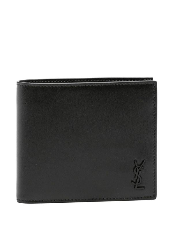 Cassandra Monogram Leather Bifold Wallet