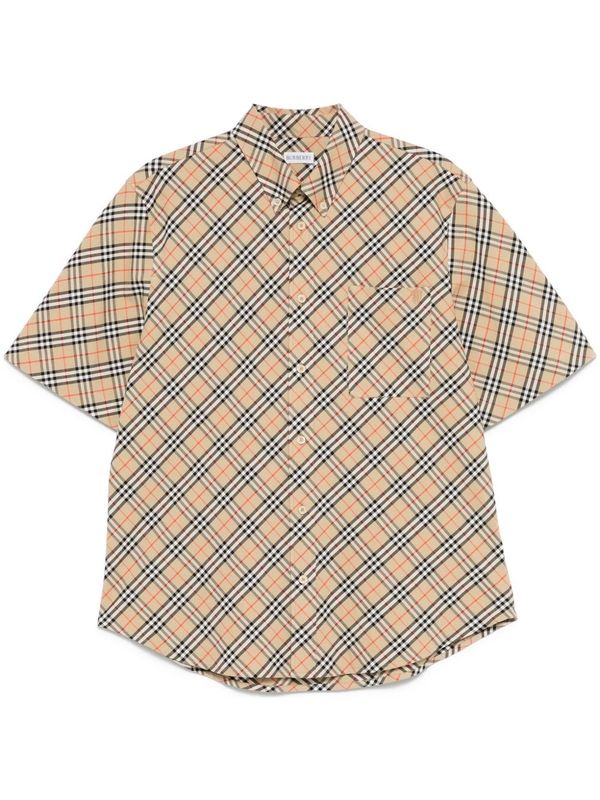 Vintage Check
  Cotton Short Sleeve Shirt
