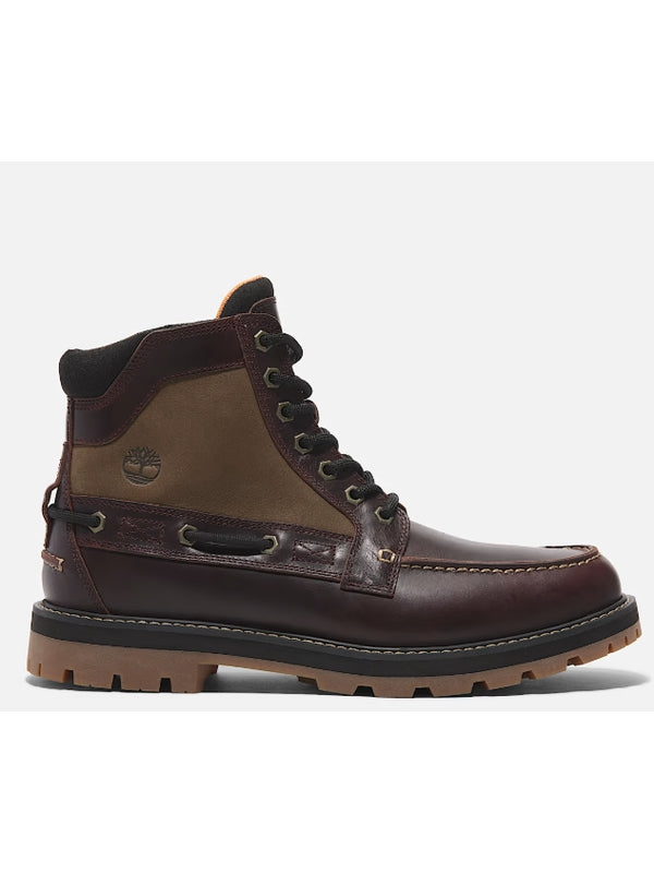 Timberland Burgundy Lace-Up Boots