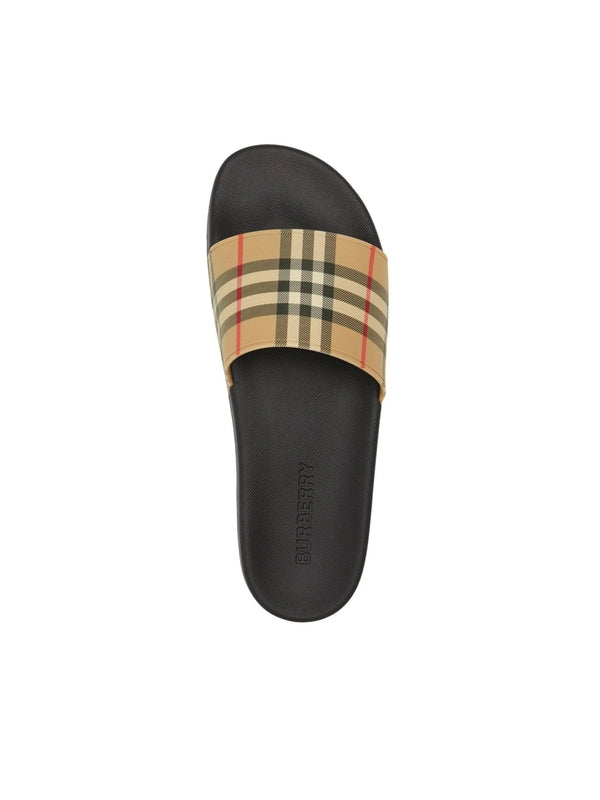 Burberry Beige Slides