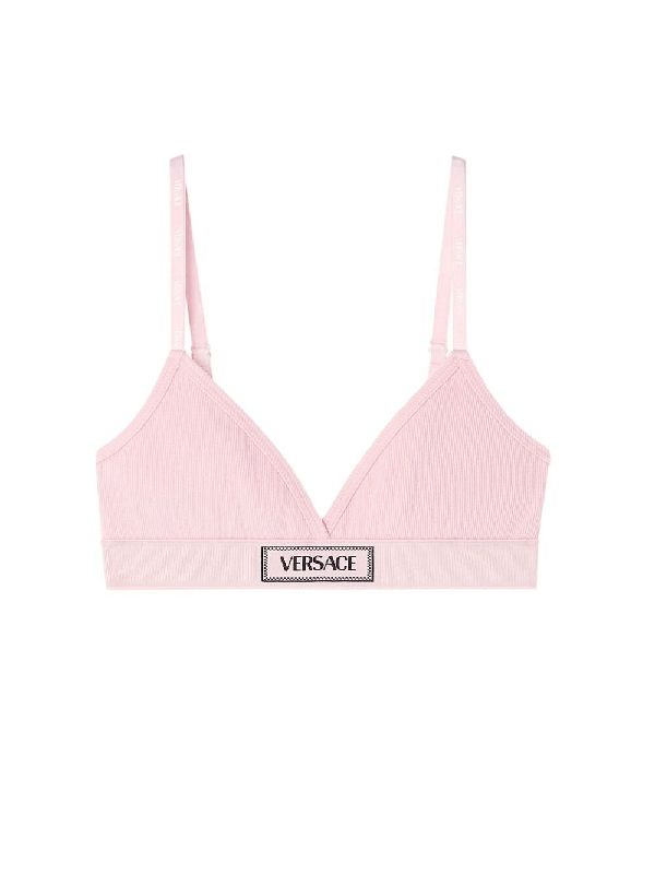 Logo Banding Cotton Bra