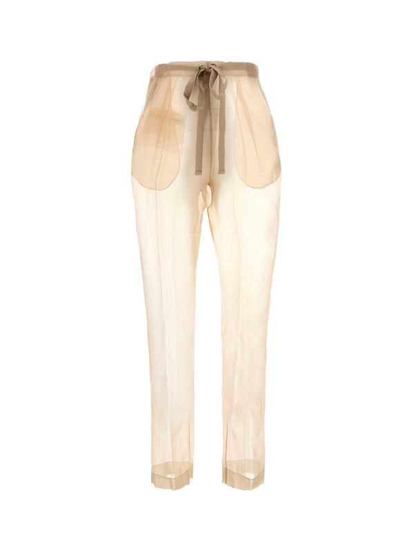 Trenton Drawstring Silk Pants
