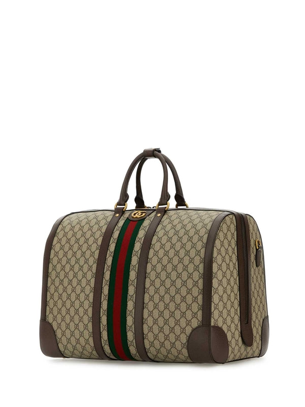 Gucci Savoy Large Brown Boston Bags