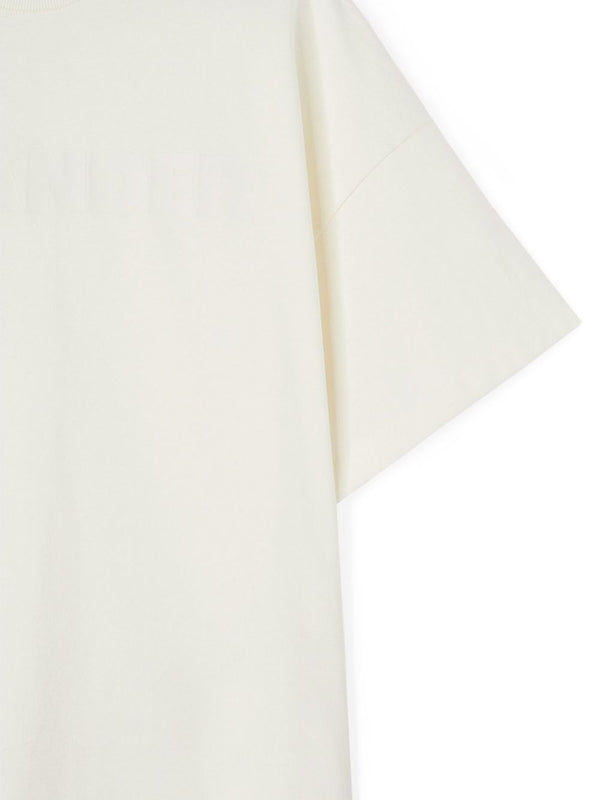 White Cotton Short Sleeve T-Shirt