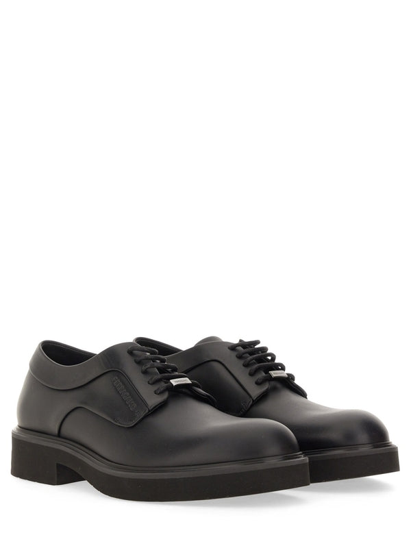 Calfskin Lace-up Shoes