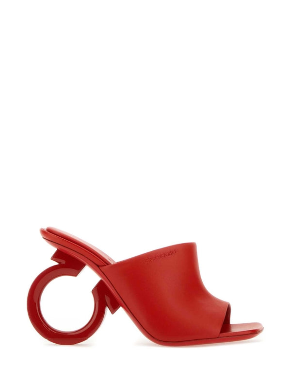 Elina Gancini Leather Sandals