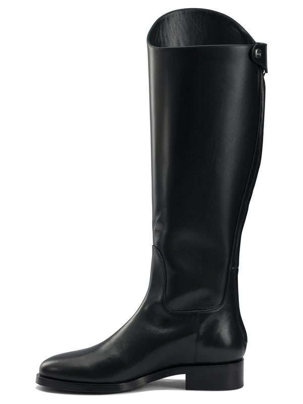 Aeyde Black High Boots