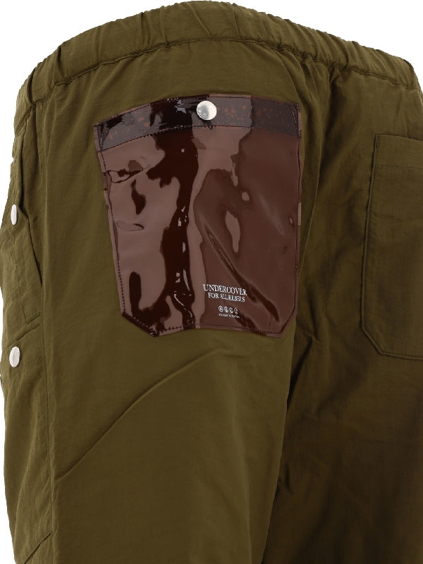 Nylon Cargo Pants