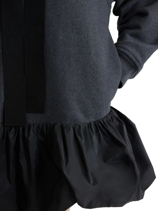 Patou Gray Mini Dress