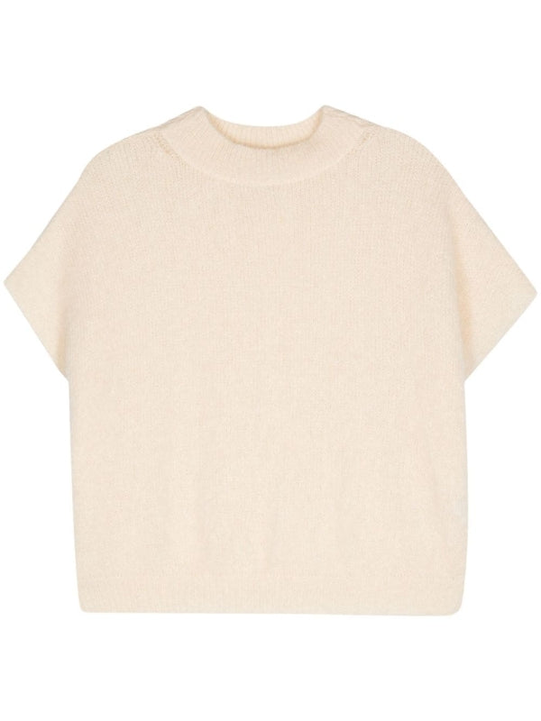 Wool Short Sleeve Knit