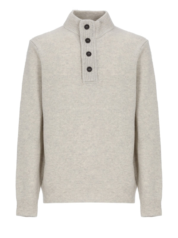 Barbour Grey Knitted