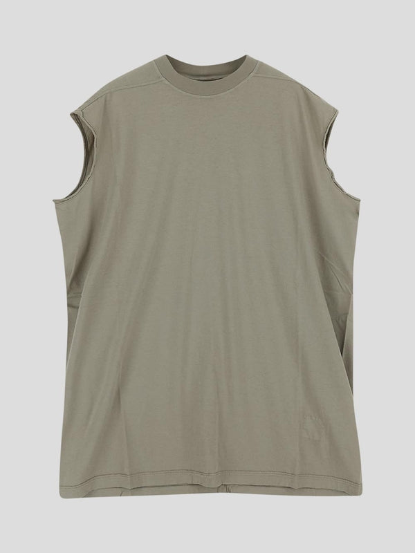 Crewneck Cotton Sleeveless Top