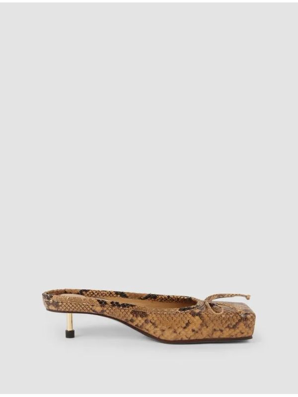 Animal Printing Sandal Heel