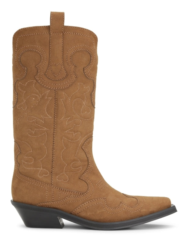 Brown Western Mid Boots