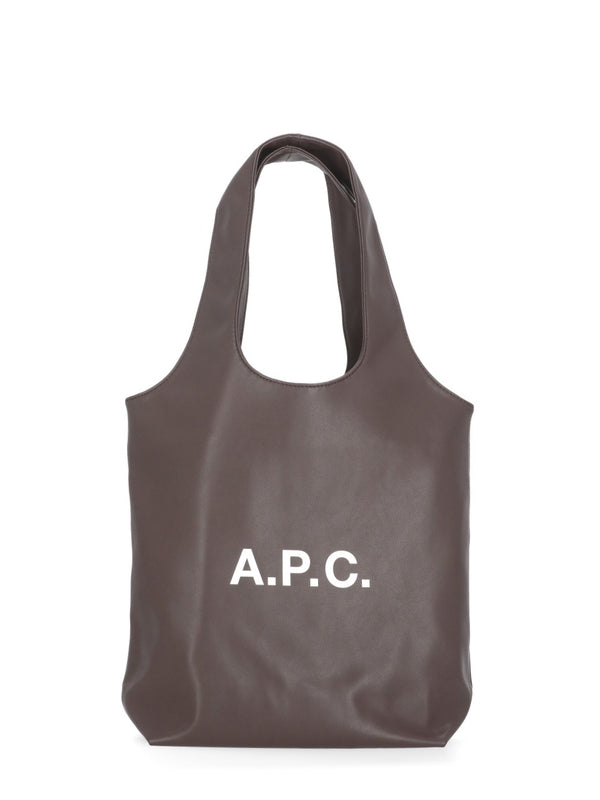 A.P.C. Brown Tote Bags