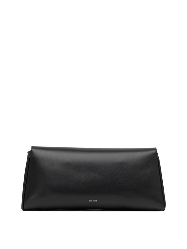 Black Leather Clutch