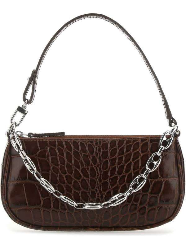 Croc Effect Mini Rachel Bag