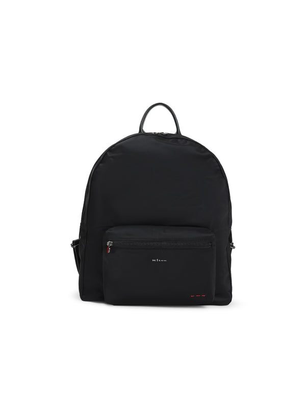 Kiton Black Backpack