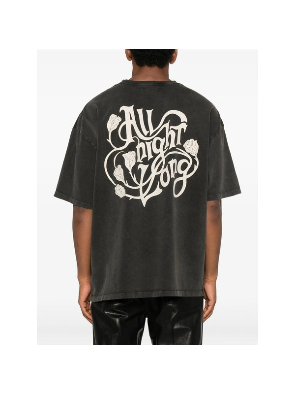 Amiri Black Half Sleeve