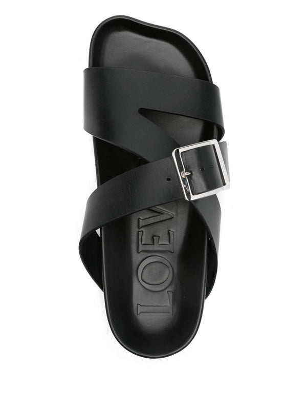 Loewe Black Slides