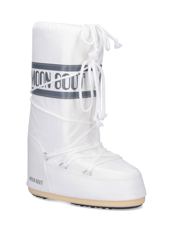 Icon Logo Lace-Up Boots