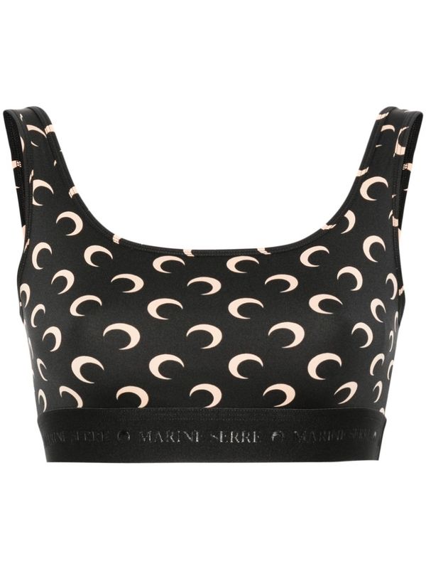 Moon Logo
  Pattern Banding Bra Top