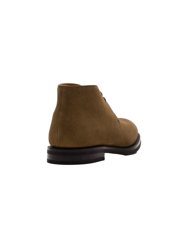 Brown Calfskin Desert Boots