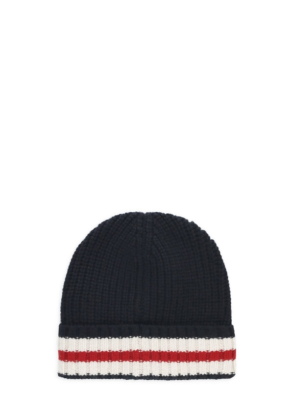 Rib Cashmere Turnup Beanie