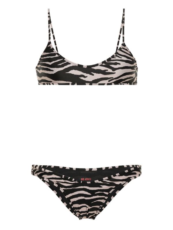 Animal
  Printing Bikini Set