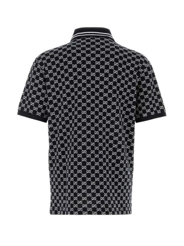 Allover GG Jacquard Cotton
  Polo Shirt