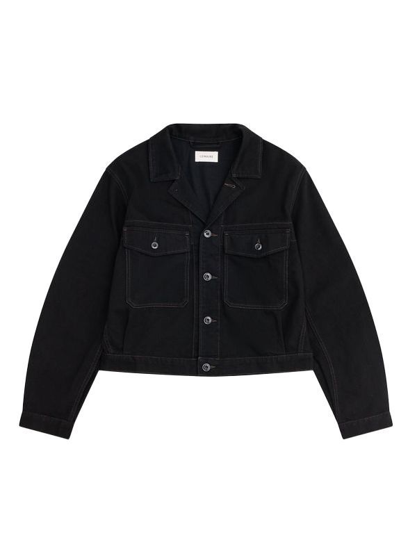 Stitch Boxy-fit Denim Jacket