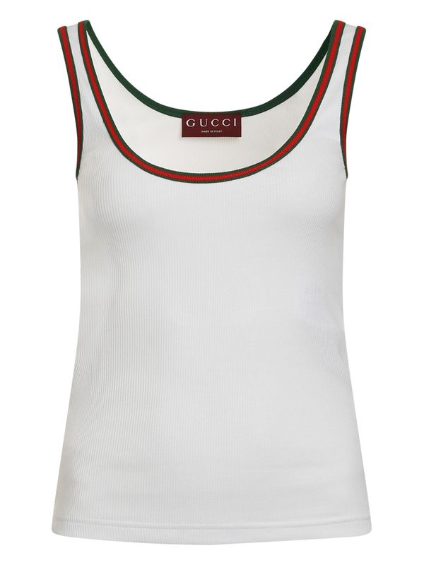 Web Detail Sleeveless Top