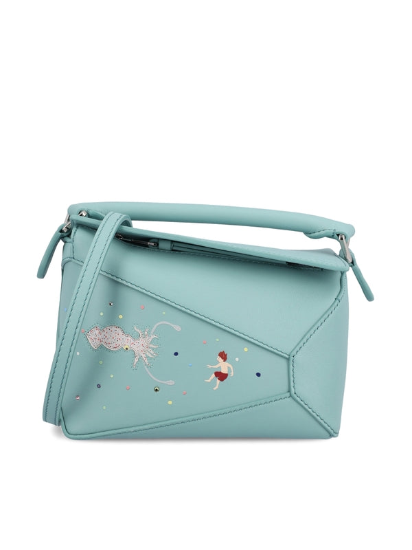 Puzzle Calfskin Mini Crossbody Bag