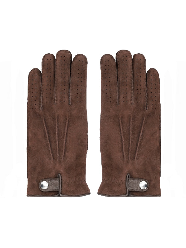 Brown Leather Gloves