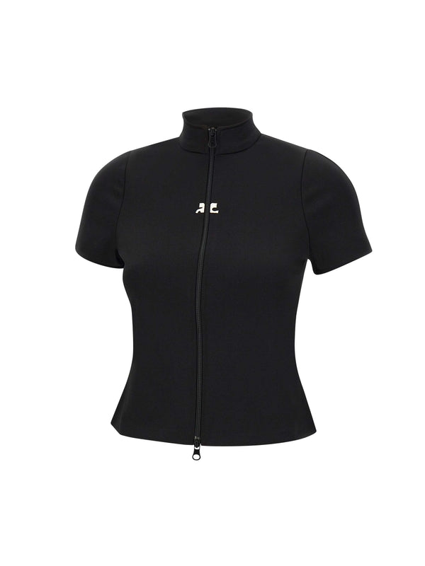 Courrèges Black Half Sleeve