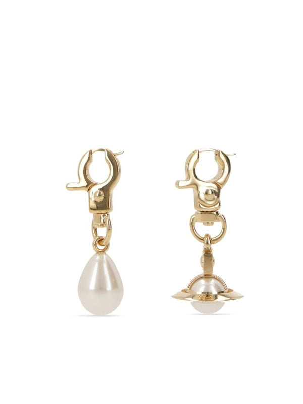 ORB Pearl Decoration Earrings