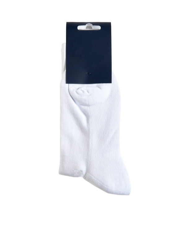 Logo Cotton High-Top Socks