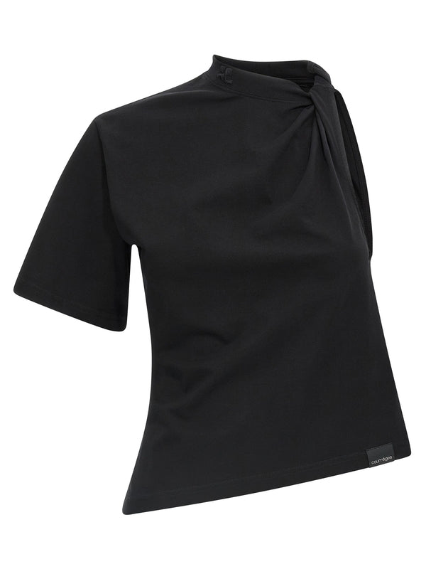 Courrèges Black Half Sleeve