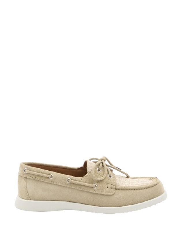 Granville Suede Boat Shoes - Jente