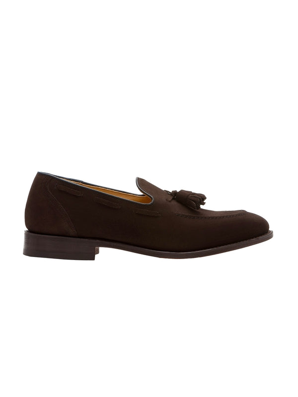 Tassel Accent Calfskin Loafers