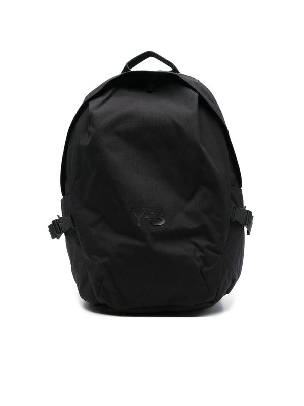 Y-3 Black Backpacks